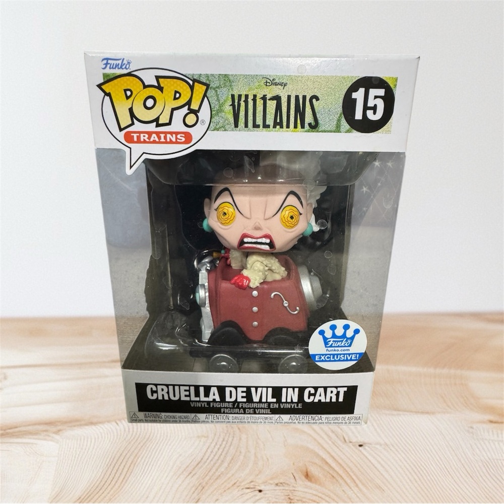 ♥️Funko Pop! Cruella De Vil in Cart Vinyl Figure♥️